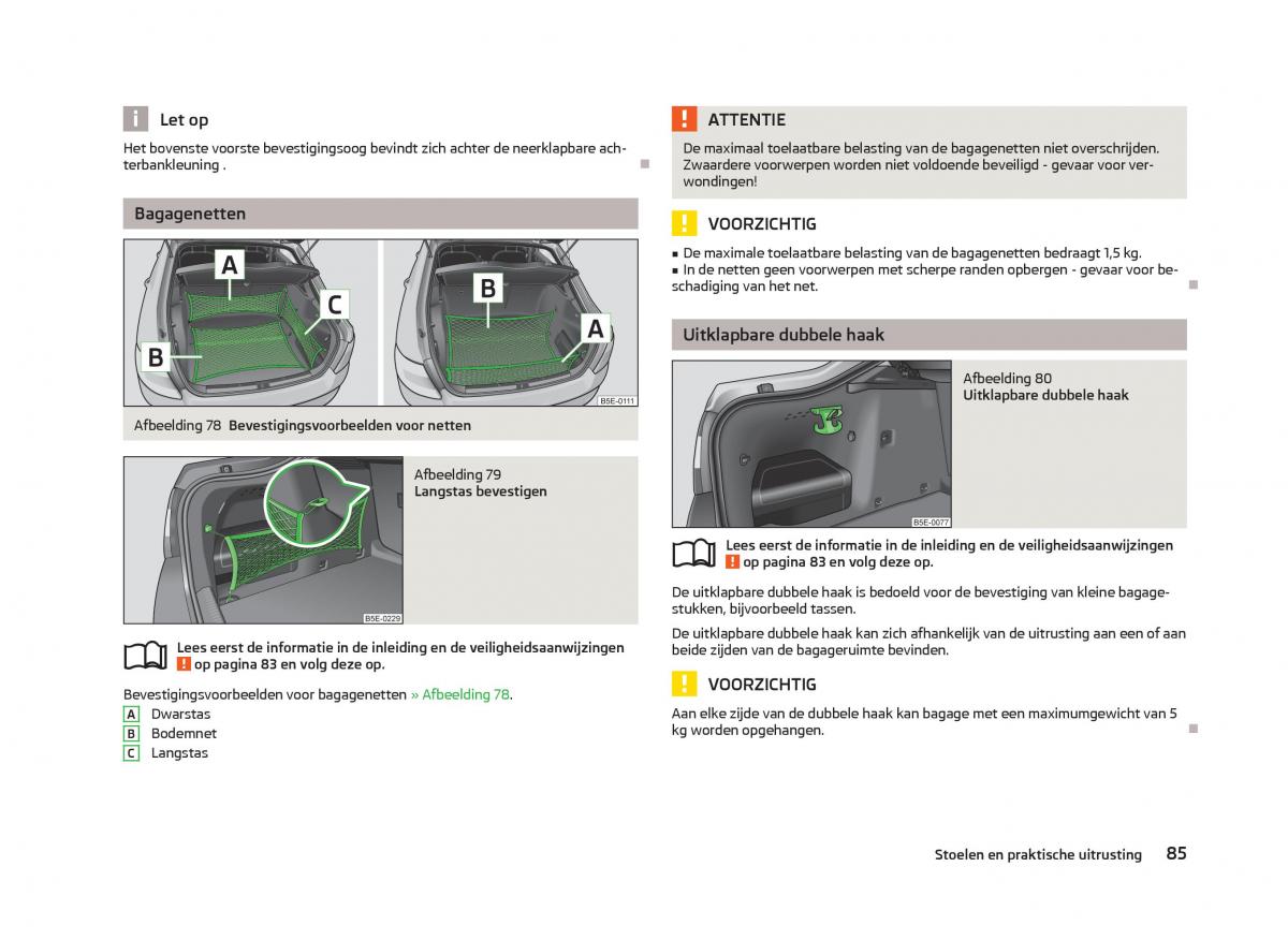 Skoda Octavia III 3 handleiding / page 87