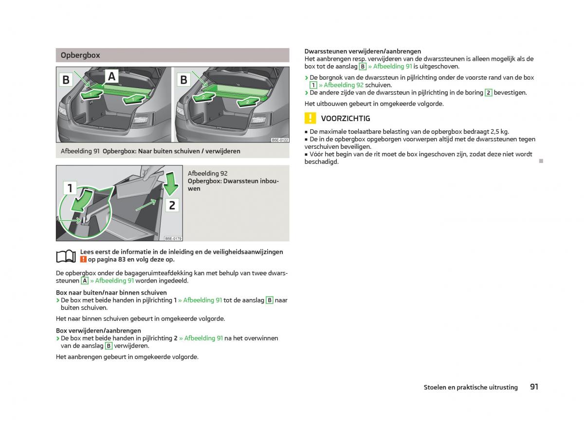 Skoda Octavia III 3 handleiding / page 93