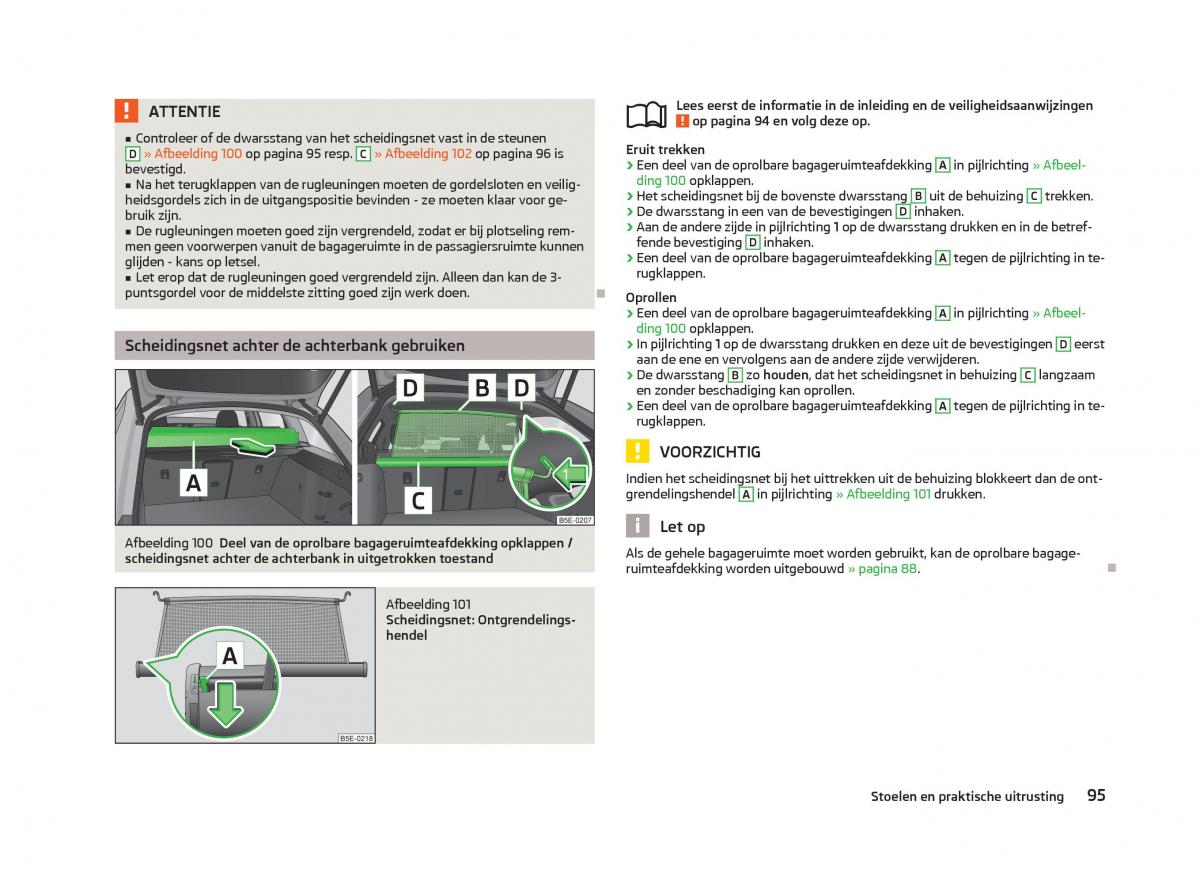 Skoda Octavia III 3 handleiding / page 97