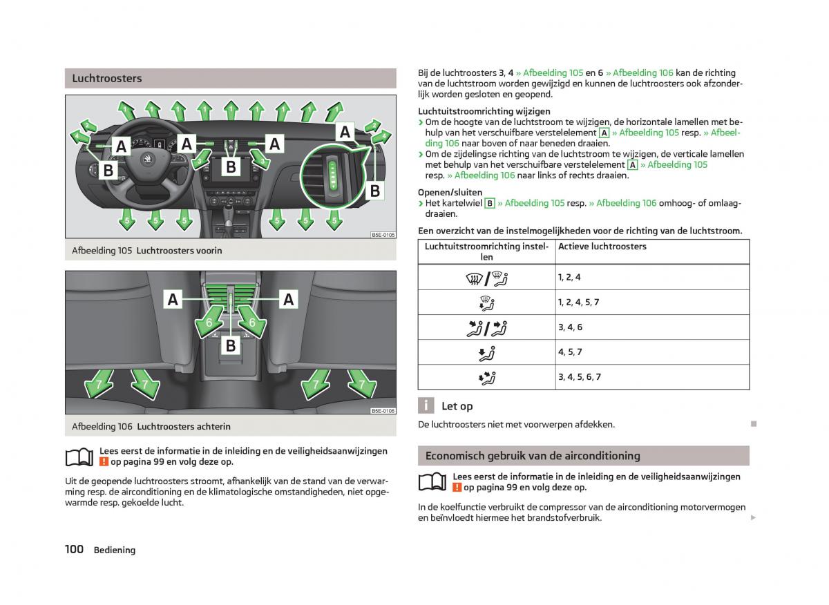 Skoda Octavia III 3 handleiding / page 102