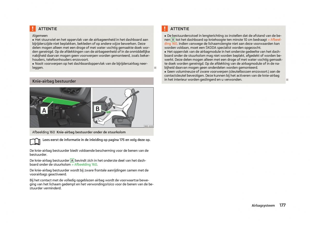 Skoda Octavia III 3 handleiding / page 179