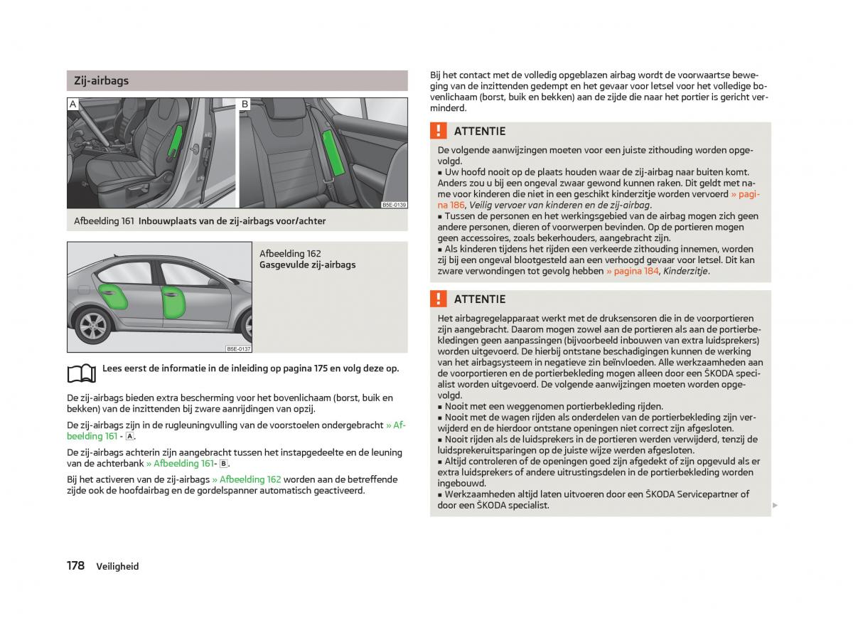 Skoda Octavia III 3 handleiding / page 180