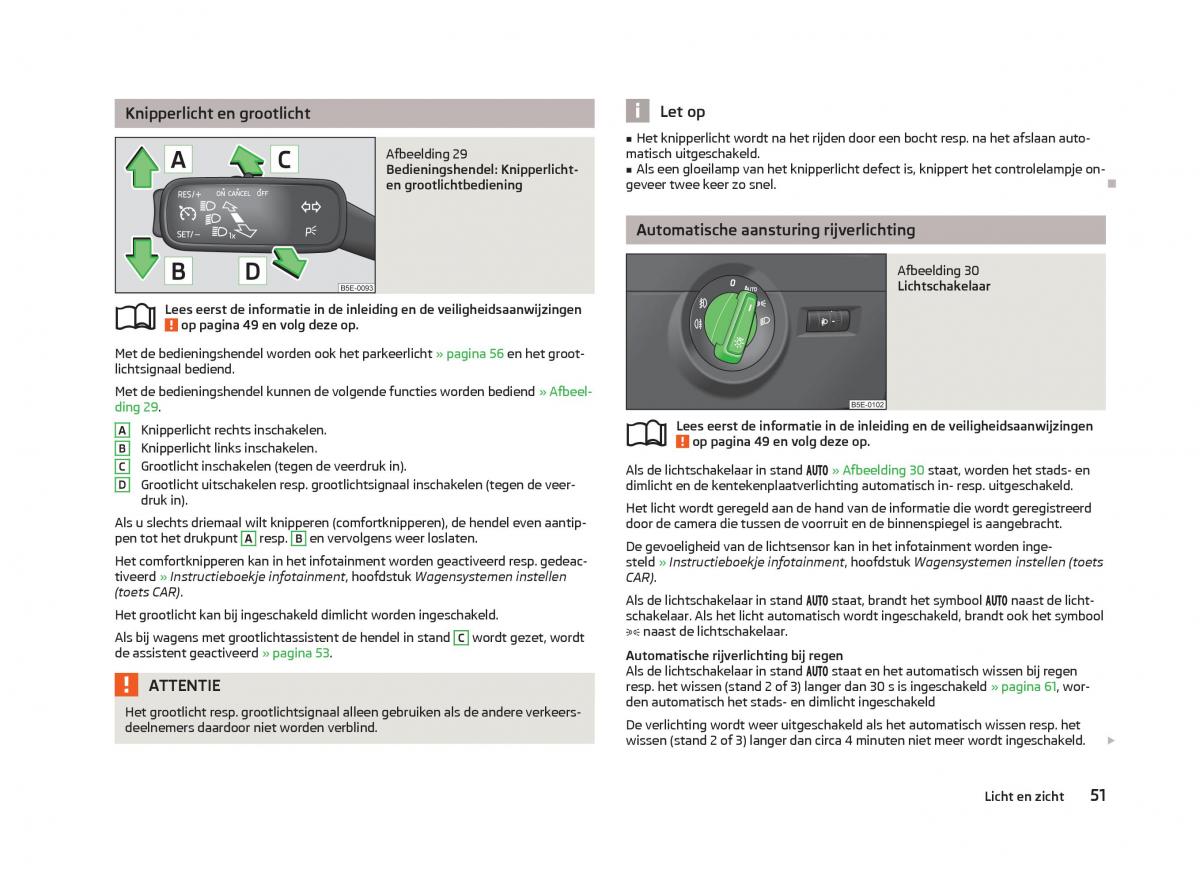 Skoda Octavia III 3 handleiding / page 53