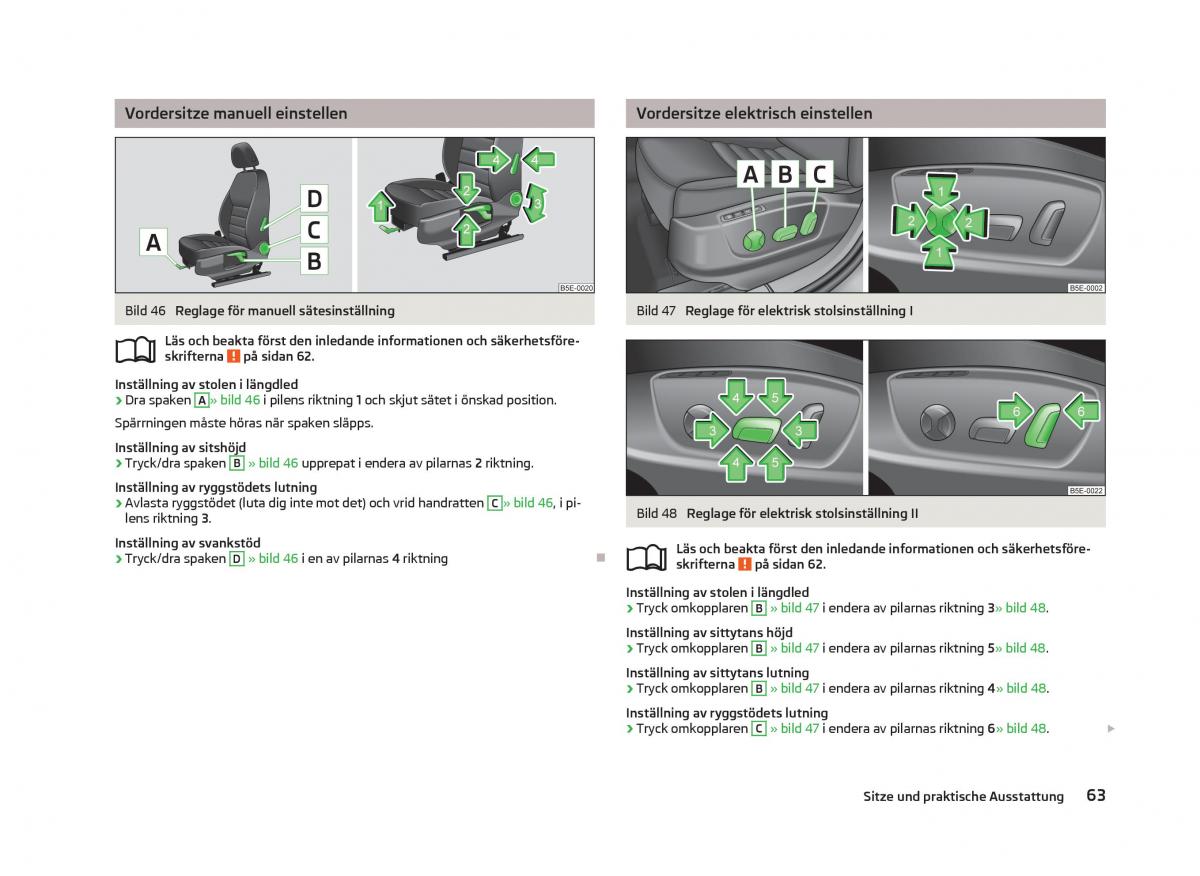 Skoda Octavia III 3 instruktionsbok / page 65