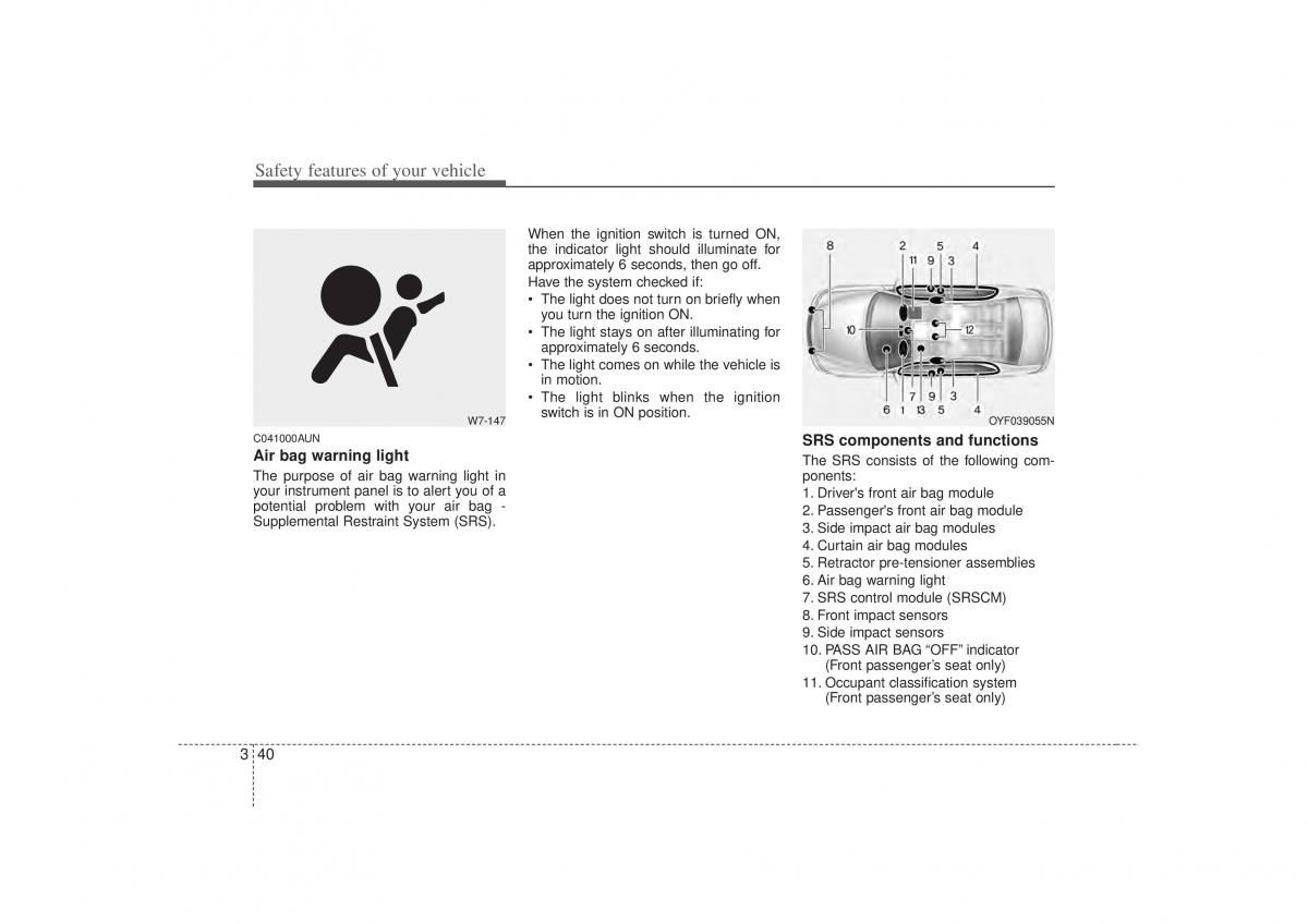 Hyundai Sonata VI 6 YF i45 owners manual / page 59