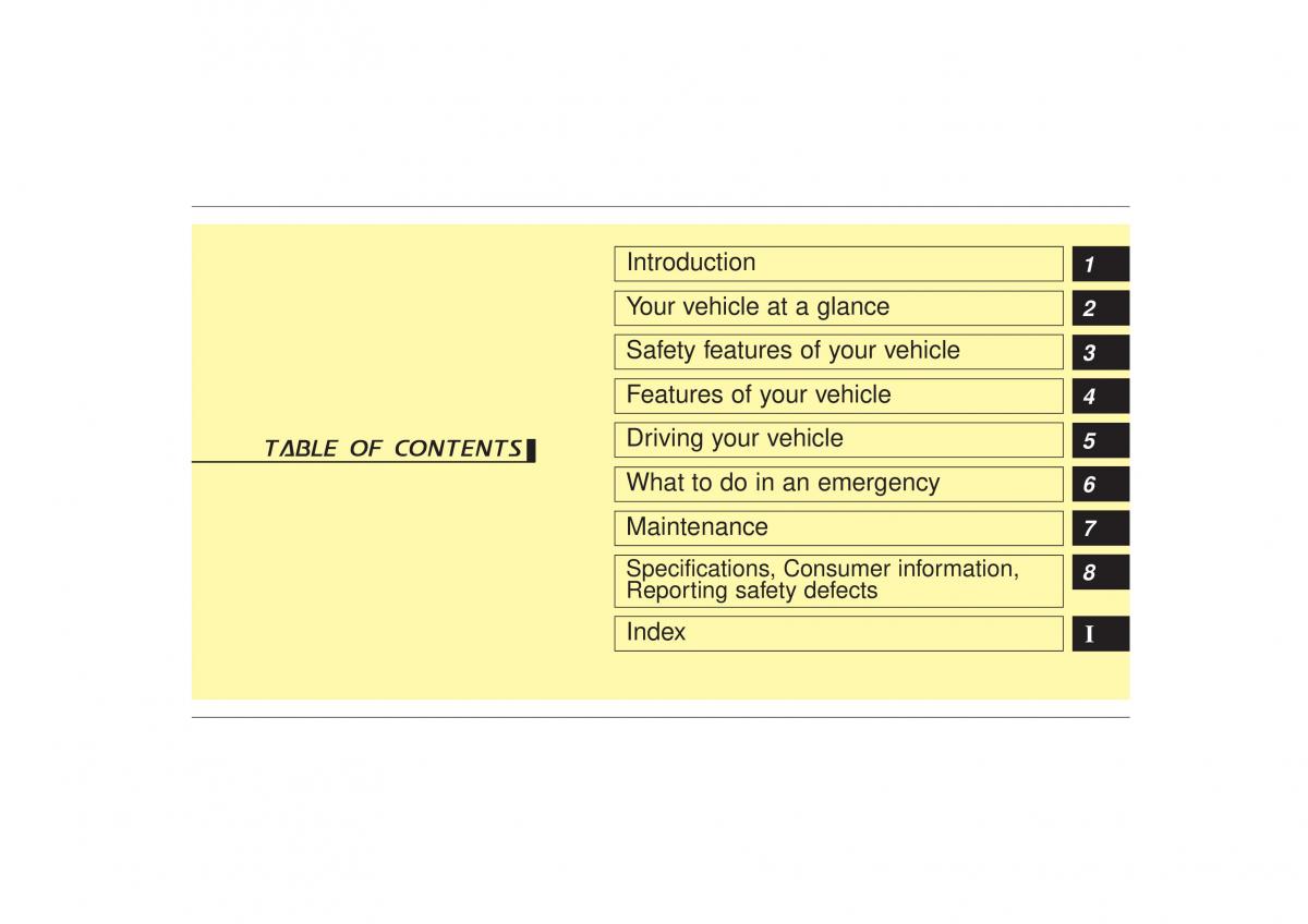 Hyundai Sonata VI 6 YF i45 owners manual / page 7