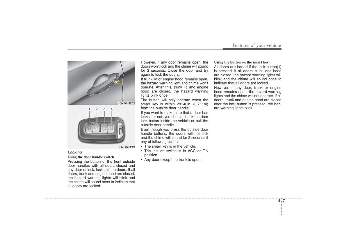 Hyundai Sonata VI 6 YF i45 owners manual / page 89