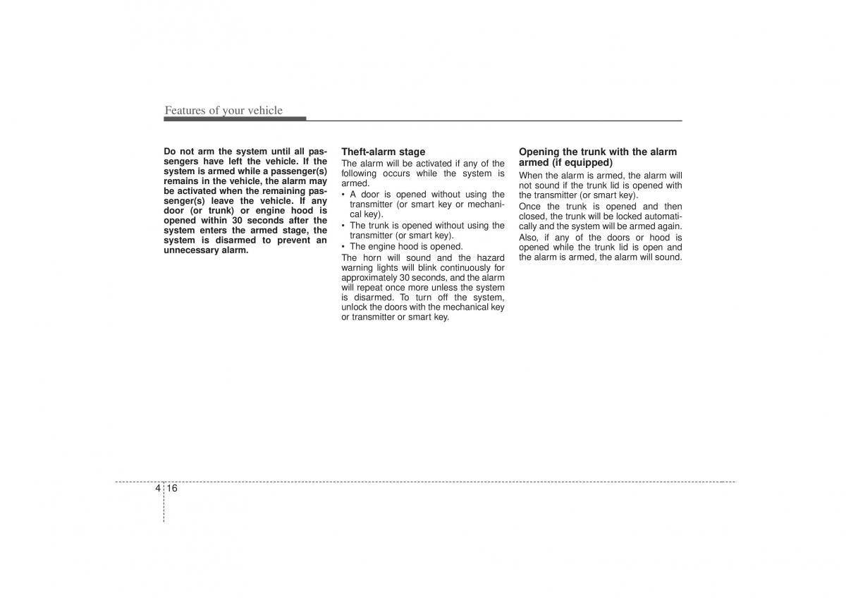 Hyundai Sonata VI 6 YF i45 owners manual / page 98