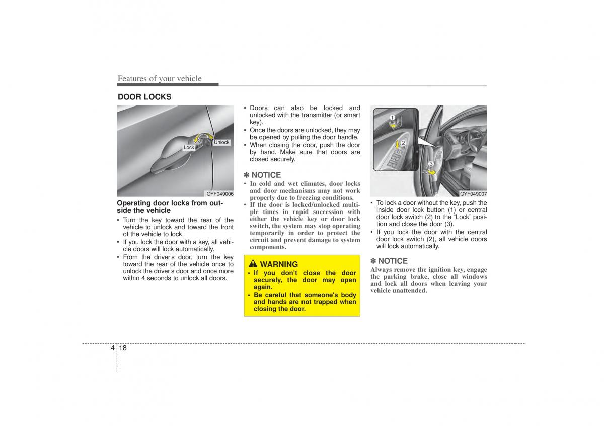 Hyundai Sonata VI 6 YF i45 owners manual / page 100