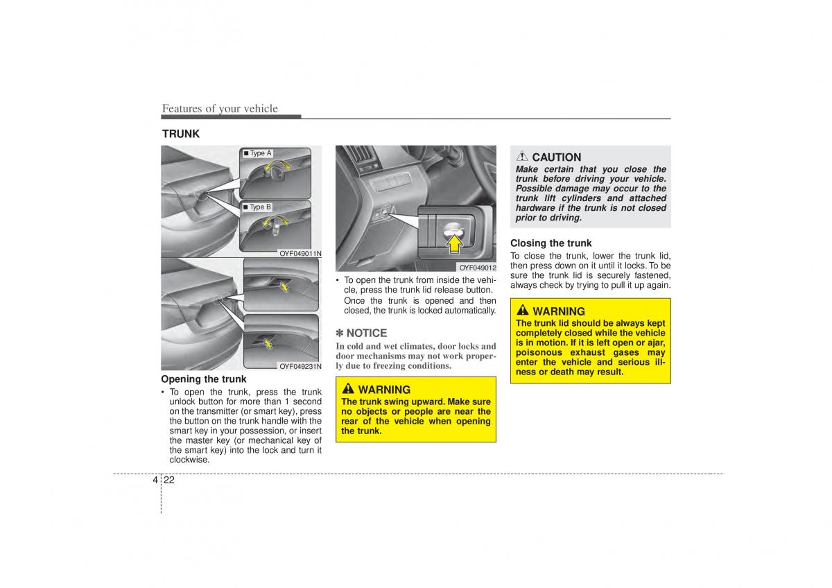 Hyundai Sonata VI 6 YF i45 owners manual / page 104