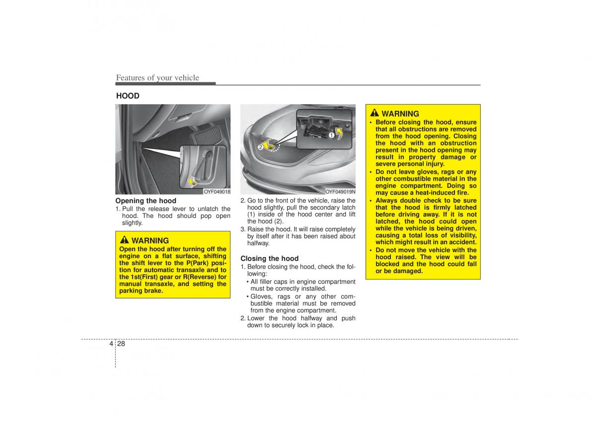 Hyundai Sonata VI 6 YF i45 owners manual / page 110