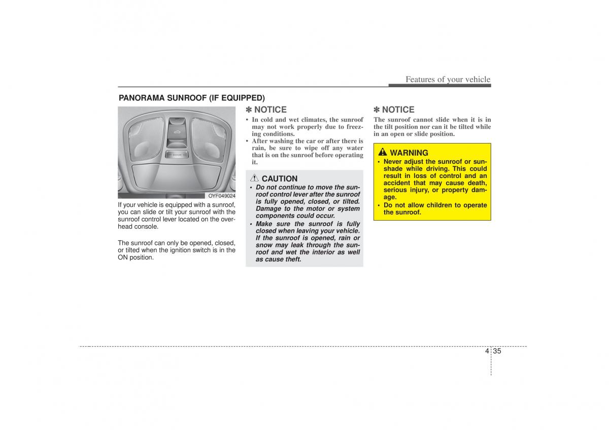 Hyundai Sonata VI 6 YF i45 owners manual / page 117