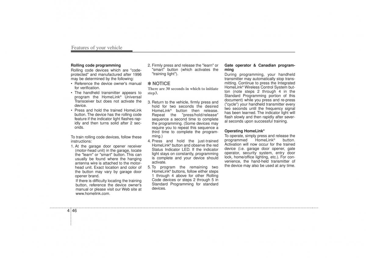 Hyundai Sonata VI 6 YF i45 owners manual / page 128