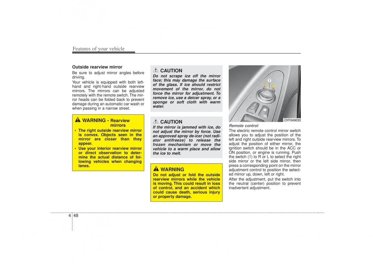 Hyundai Sonata VI 6 YF i45 owners manual / page 130