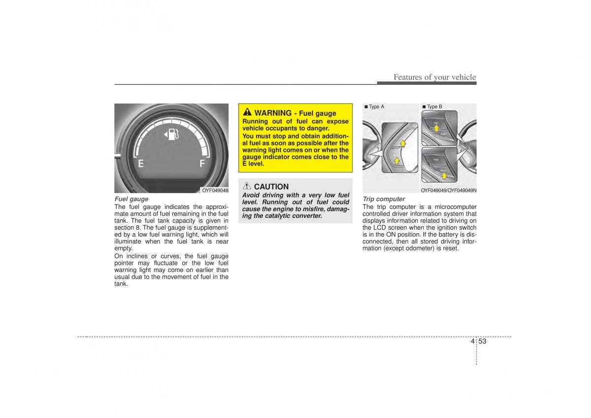 Hyundai Sonata VI 6 YF i45 owners manual / page 135