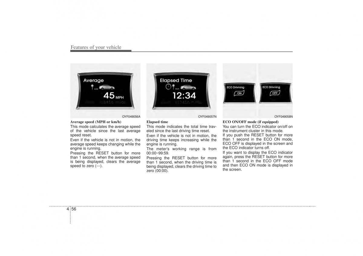 Hyundai Sonata VI 6 YF i45 owners manual / page 138