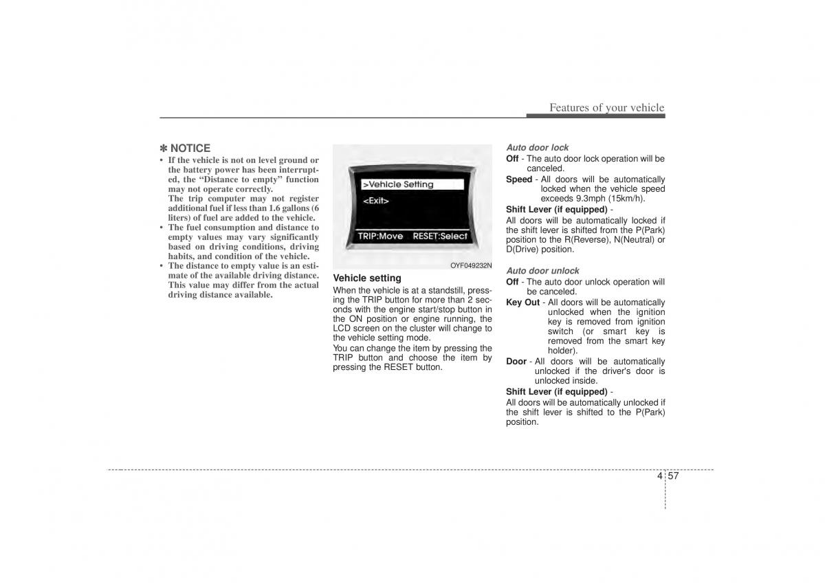 Hyundai Sonata VI 6 YF i45 owners manual / page 139