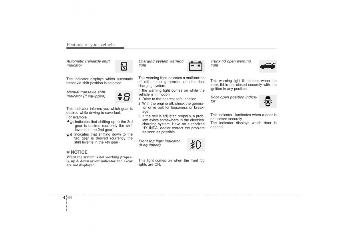 Hyundai Sonata VI 6 YF i45 owners manual / page 146