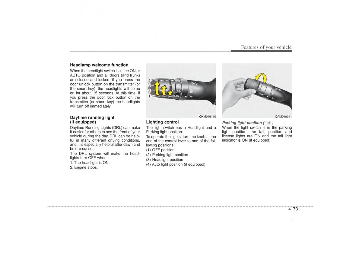 Hyundai Sonata VI 6 YF i45 owners manual / page 155