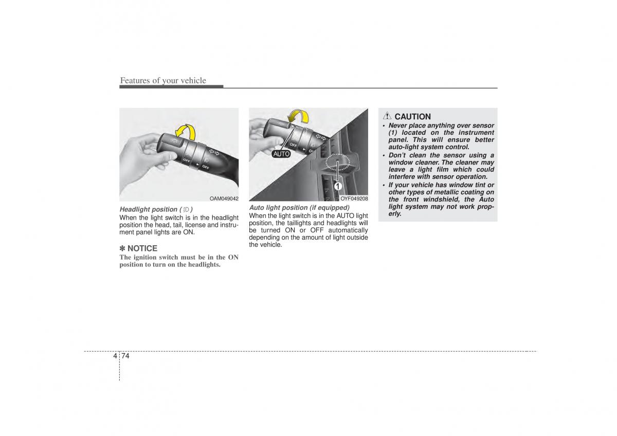 Hyundai Sonata VI 6 YF i45 owners manual / page 156