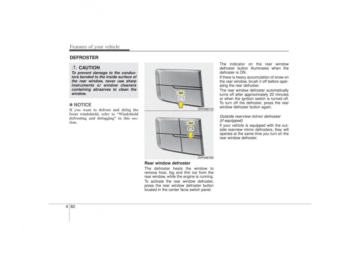 Hyundai Sonata VI 6 YF i45 owners manual / page 164