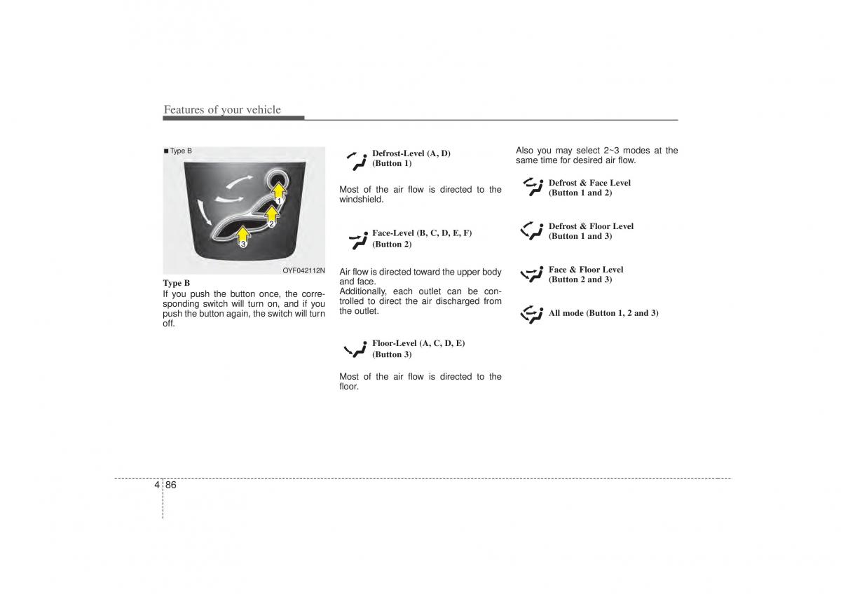 Hyundai Sonata VI 6 YF i45 owners manual / page 168