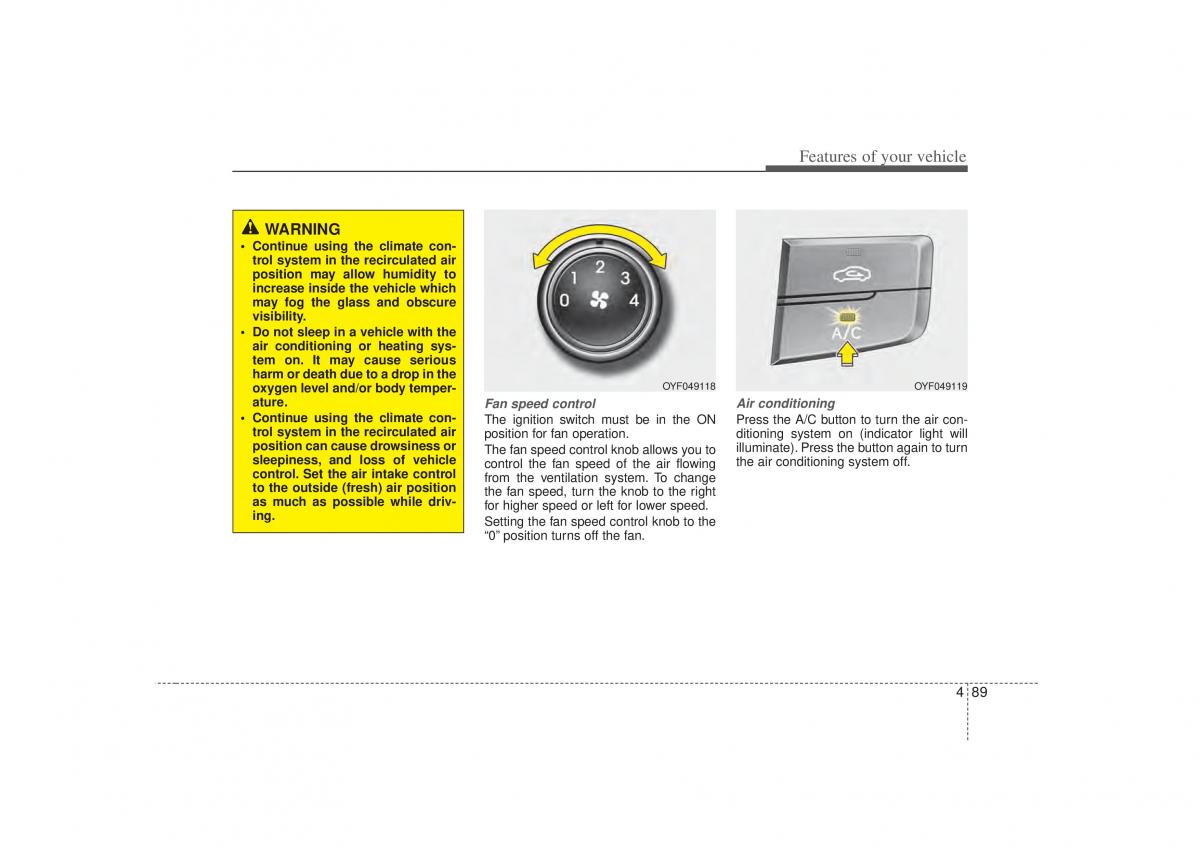 Hyundai Sonata VI 6 YF i45 owners manual / page 171