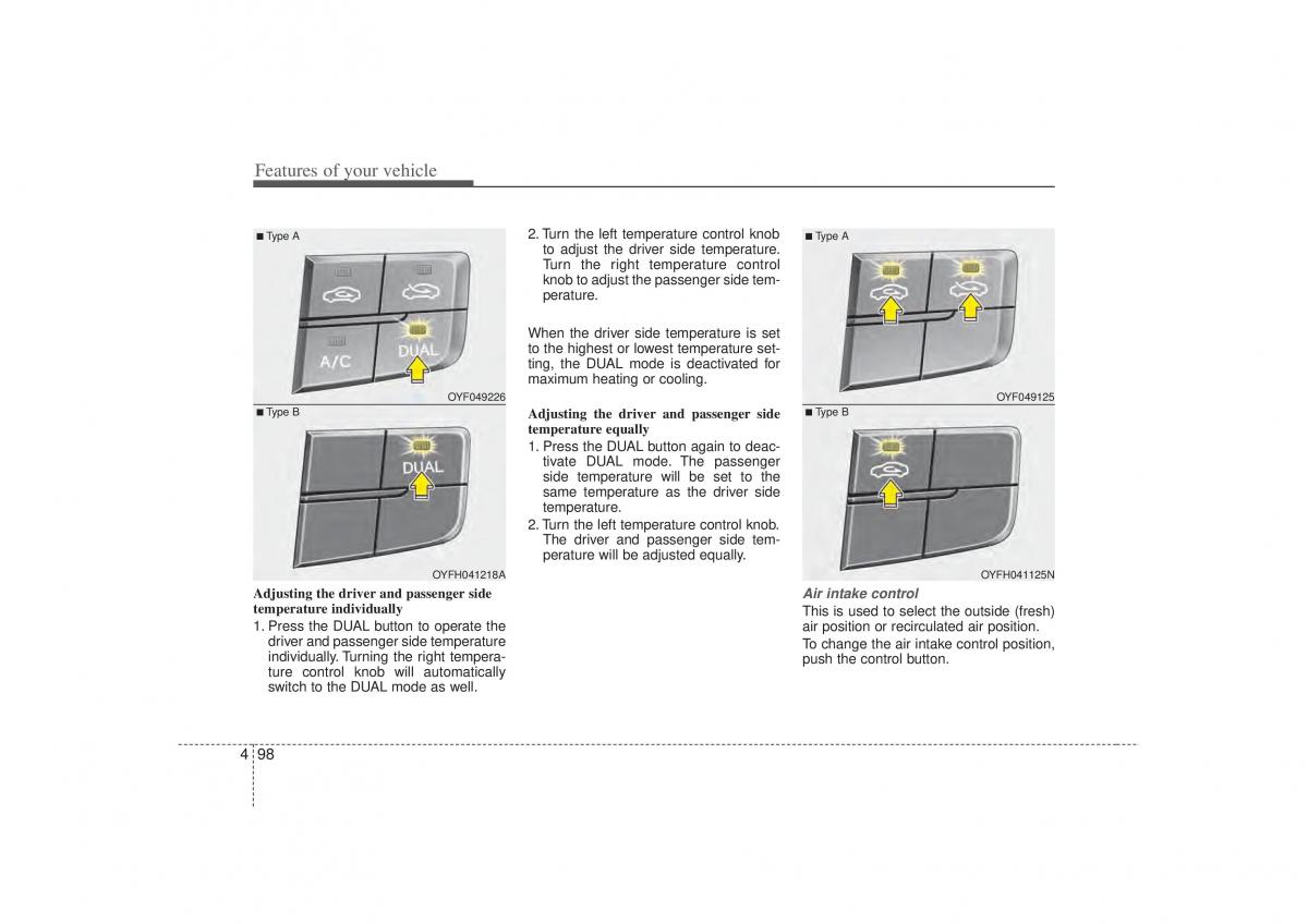 Hyundai Sonata VI 6 YF i45 owners manual / page 180