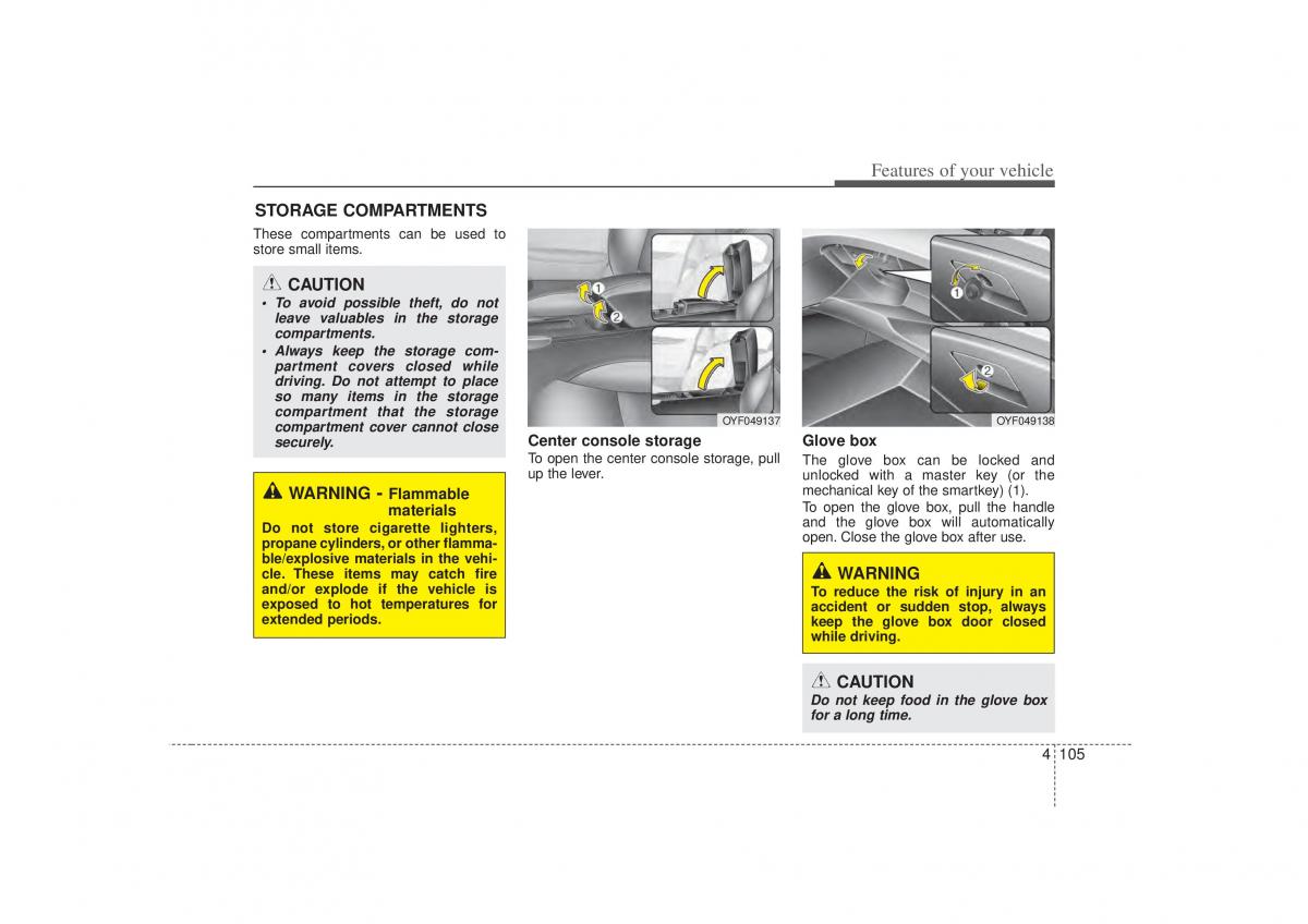 Hyundai Sonata VI 6 YF i45 owners manual / page 187