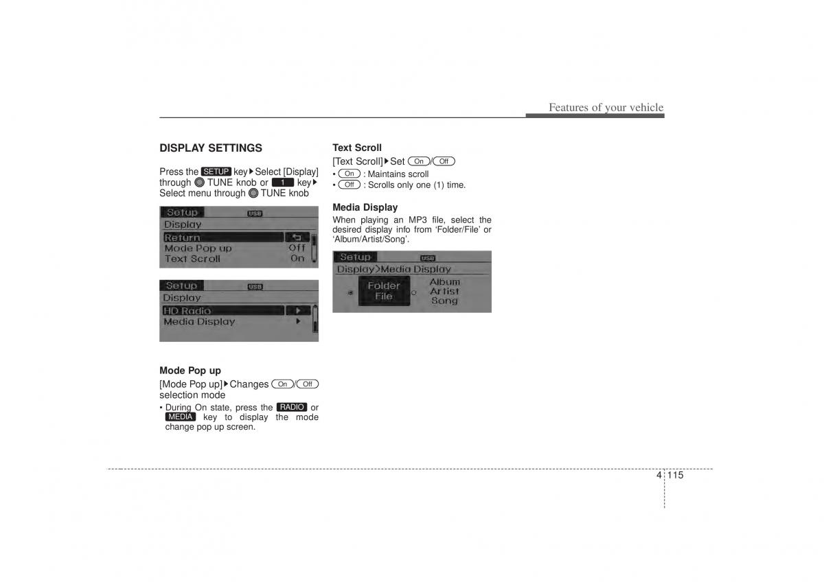 Hyundai Sonata VI 6 YF i45 owners manual / page 197