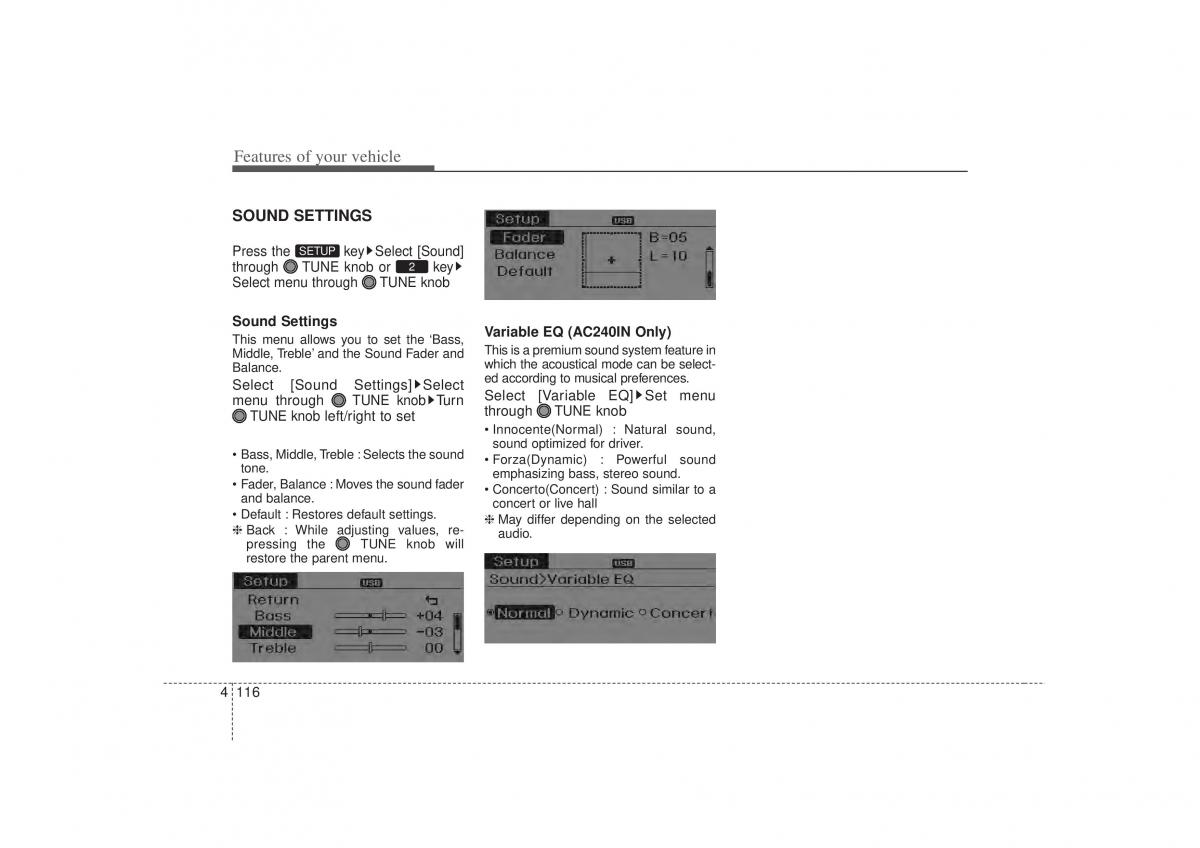 Hyundai Sonata VI 6 YF i45 owners manual / page 198