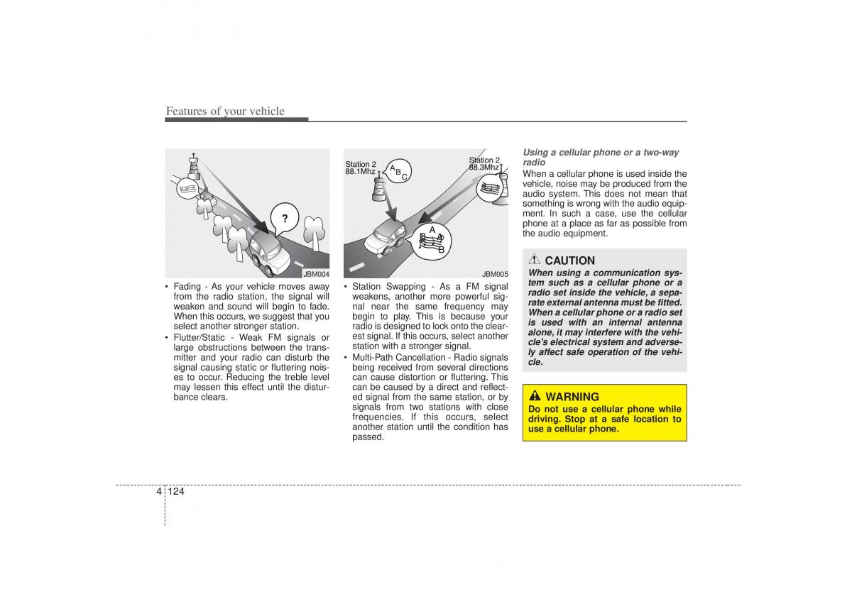 Hyundai Sonata VI 6 YF i45 owners manual / page 206