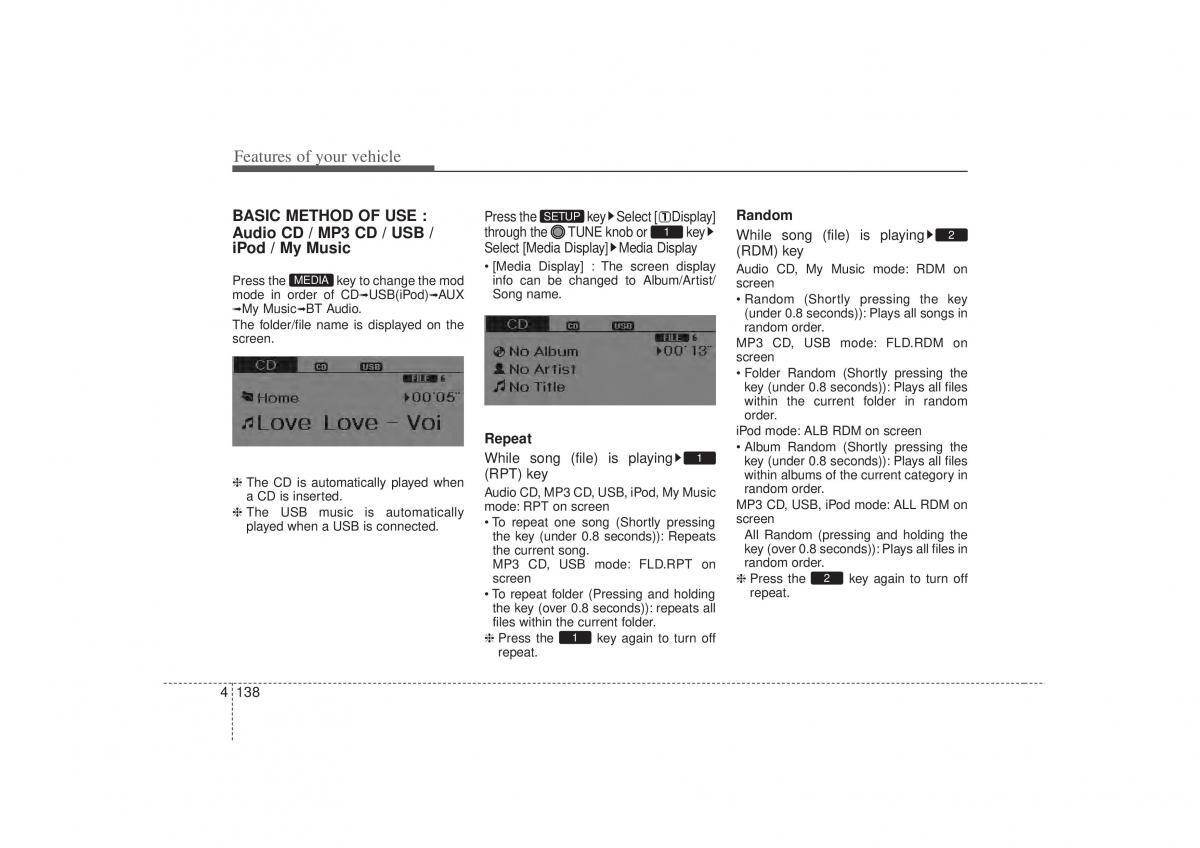 Hyundai Sonata VI 6 YF i45 owners manual / page 220