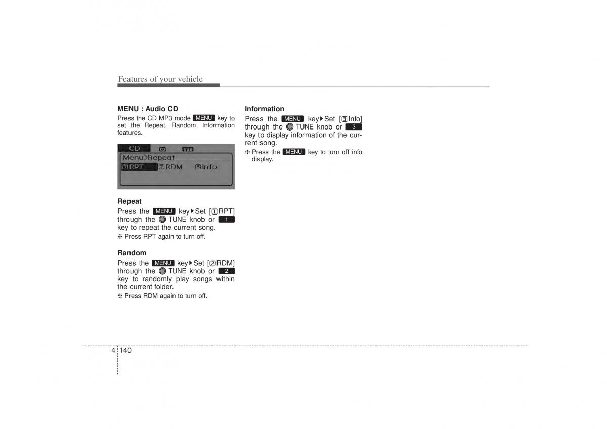 Hyundai Sonata VI 6 YF i45 owners manual / page 222