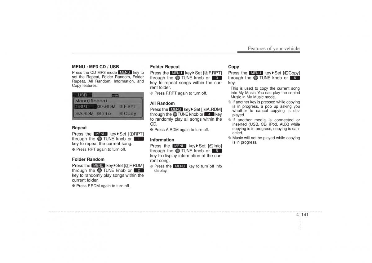 Hyundai Sonata VI 6 YF i45 owners manual / page 223