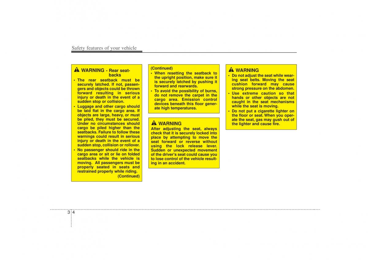 Hyundai Sonata VI 6 YF i45 owners manual / page 23