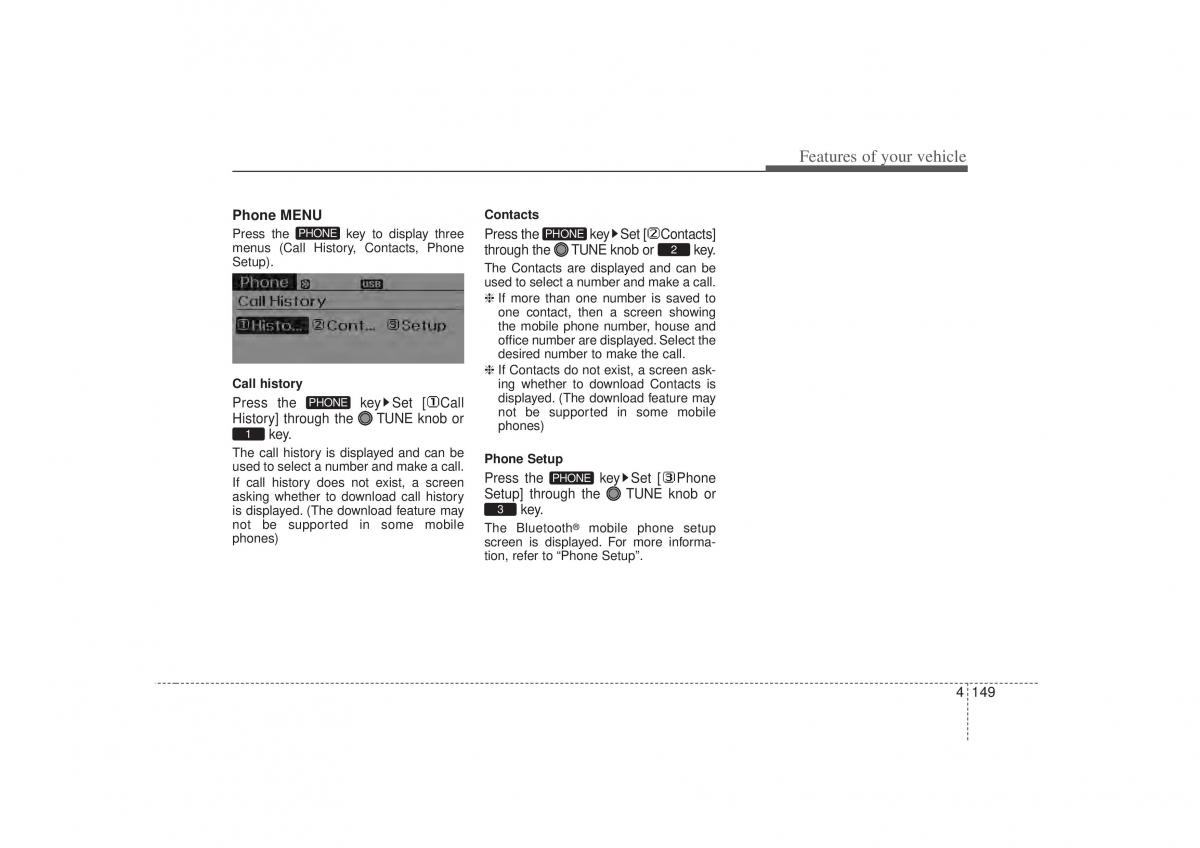 Hyundai Sonata VI 6 YF i45 owners manual / page 231