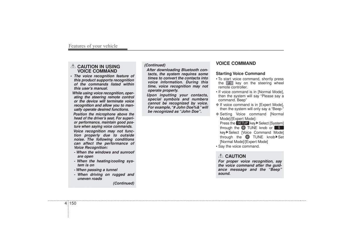 Hyundai Sonata VI 6 YF i45 owners manual / page 232