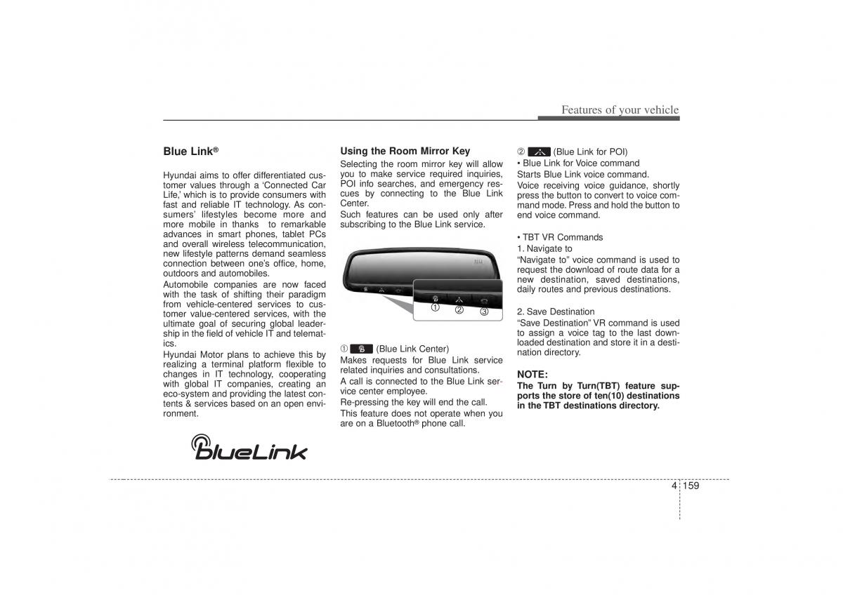 Hyundai Sonata VI 6 YF i45 owners manual / page 241