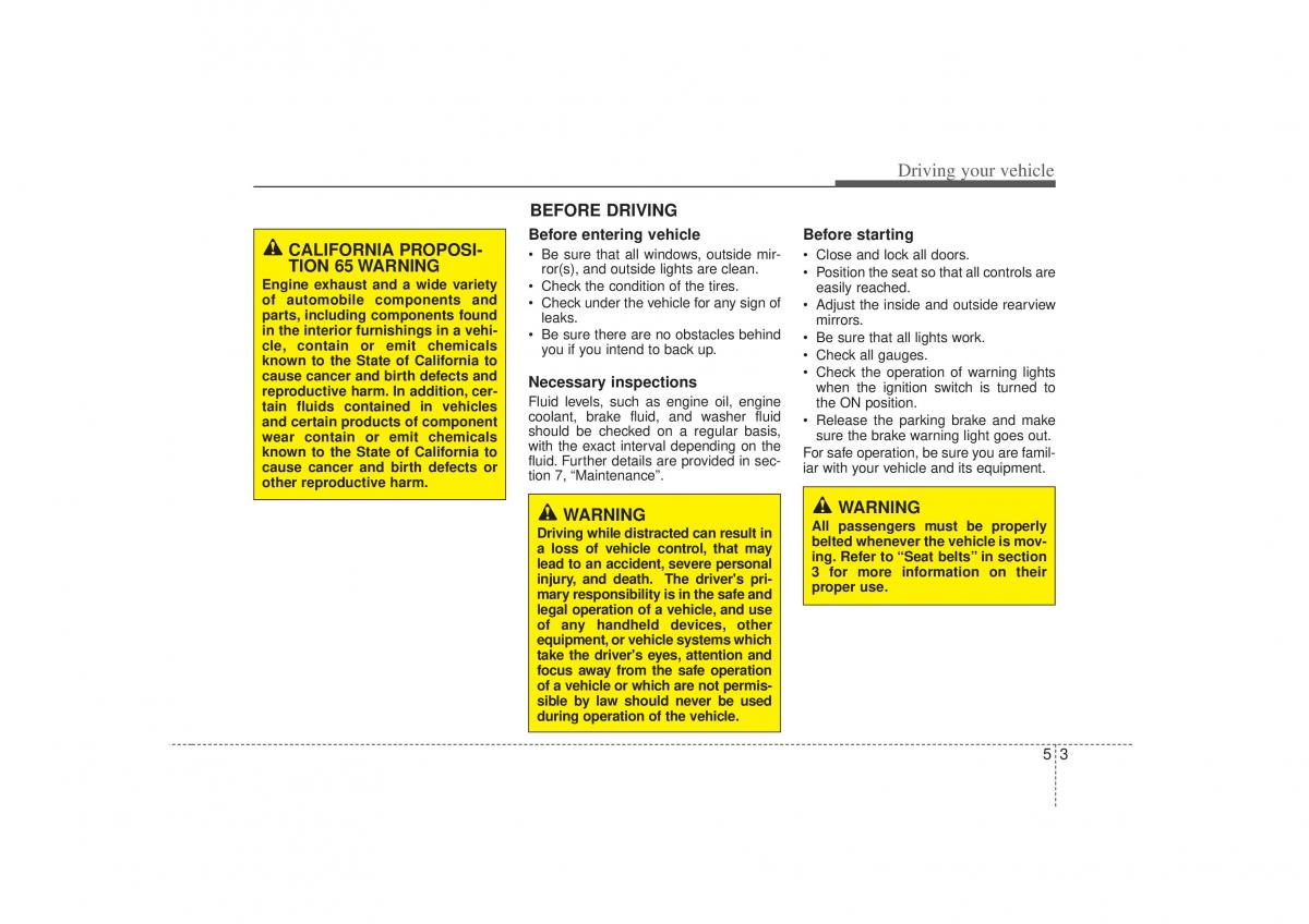 Hyundai Sonata VI 6 YF i45 owners manual / page 246