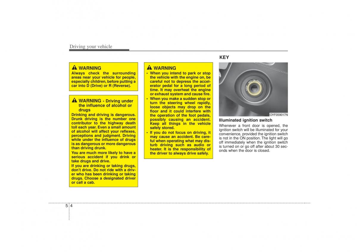 Hyundai Sonata VI 6 YF i45 owners manual / page 247