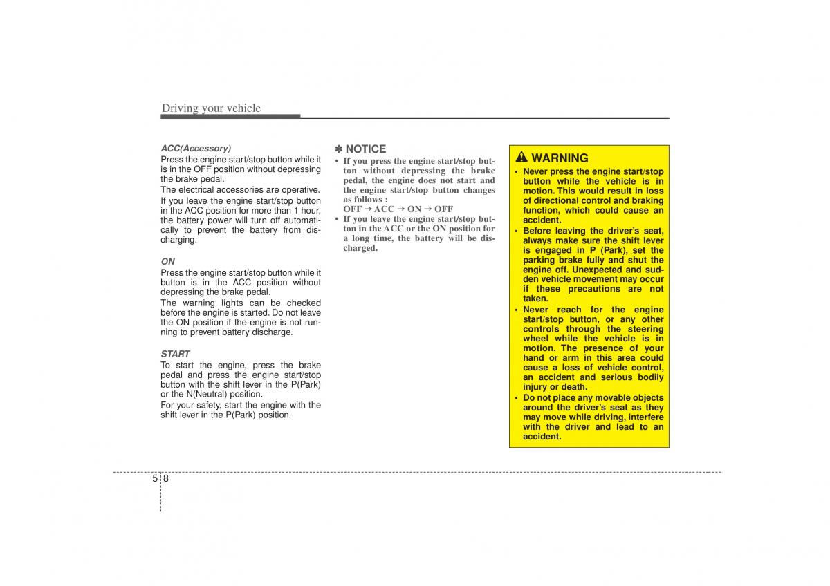 Hyundai Sonata VI 6 YF i45 owners manual / page 251