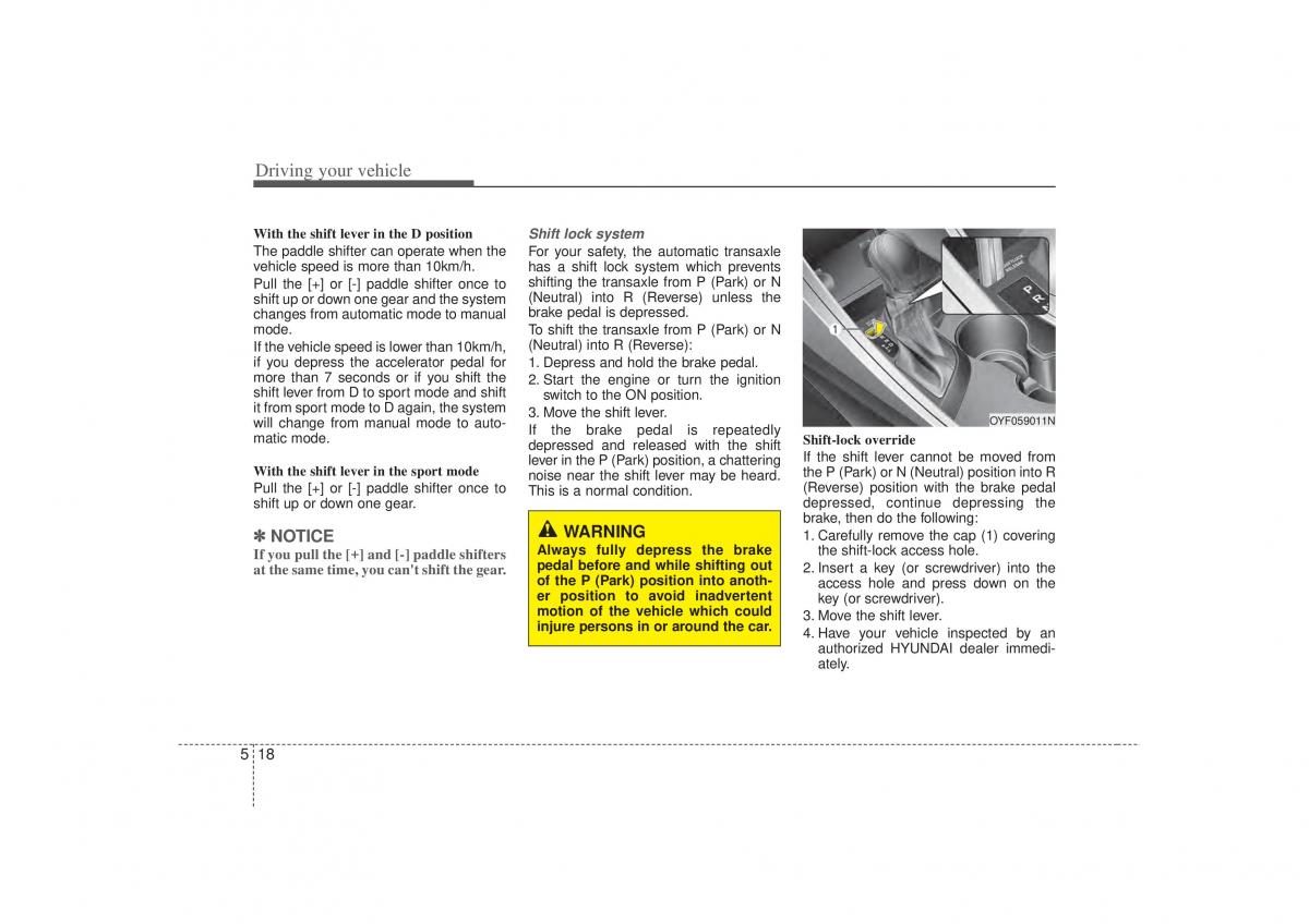 Hyundai Sonata VI 6 YF i45 owners manual / page 261