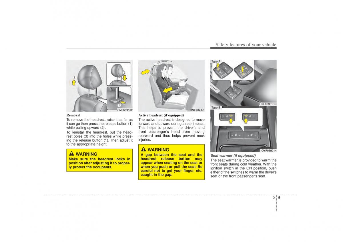 Hyundai Sonata VI 6 YF i45 owners manual / page 28