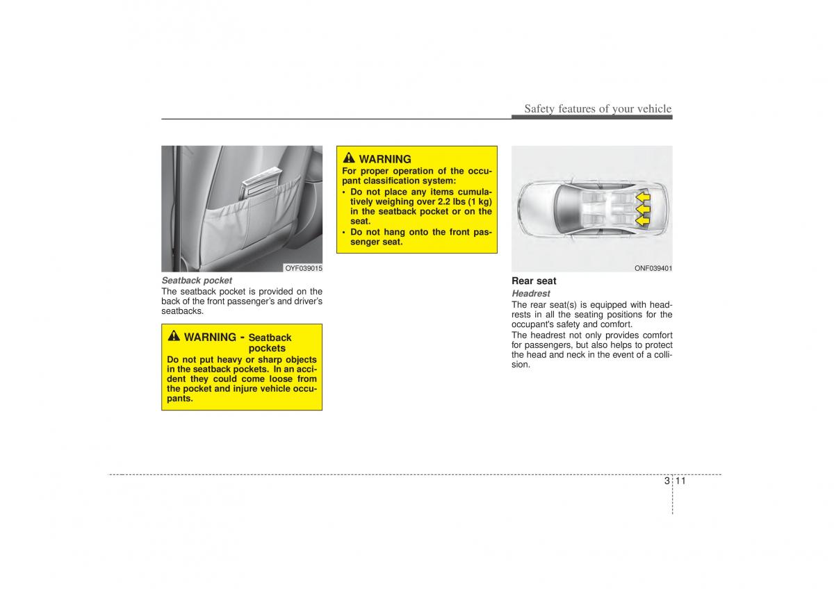 Hyundai Sonata VI 6 YF i45 owners manual / page 30