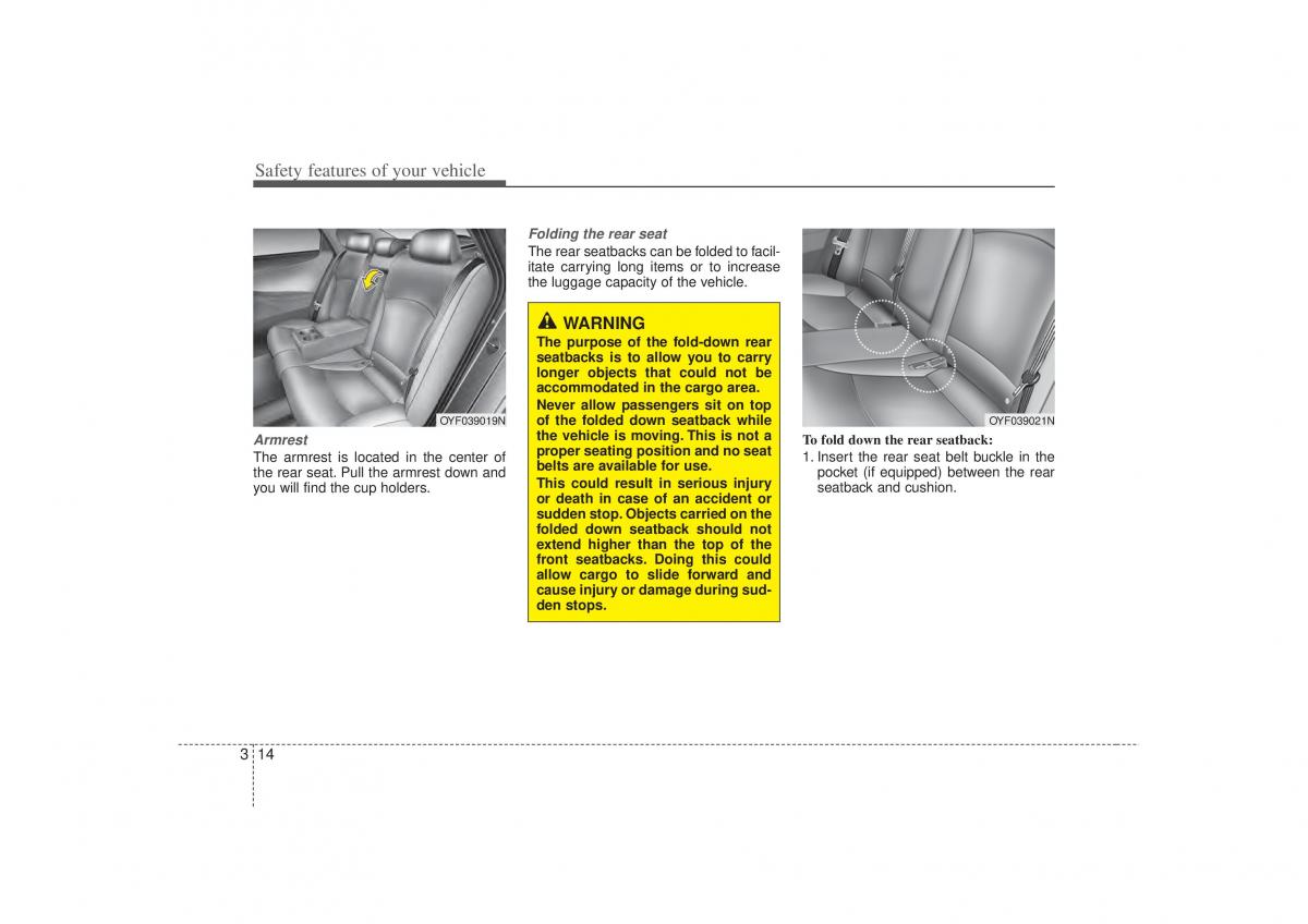 Hyundai Sonata VI 6 YF i45 owners manual / page 33