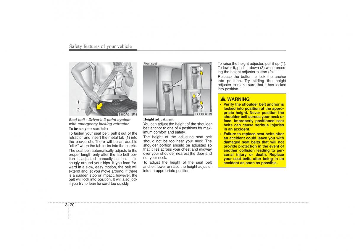 Hyundai Sonata VI 6 YF i45 owners manual / page 39