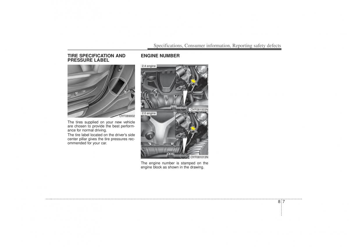 Hyundai Sonata VI 6 YF i45 owners manual / page 399