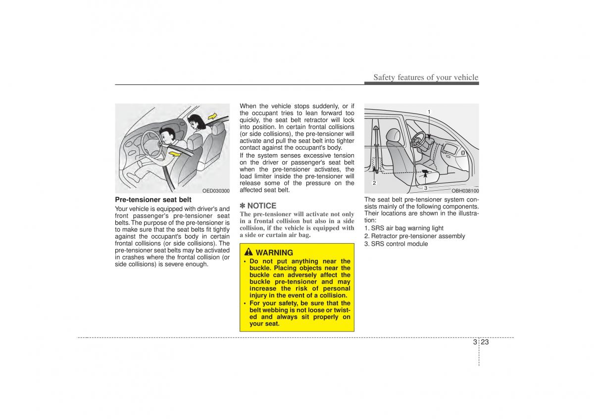 Hyundai Sonata VI 6 YF i45 owners manual / page 42