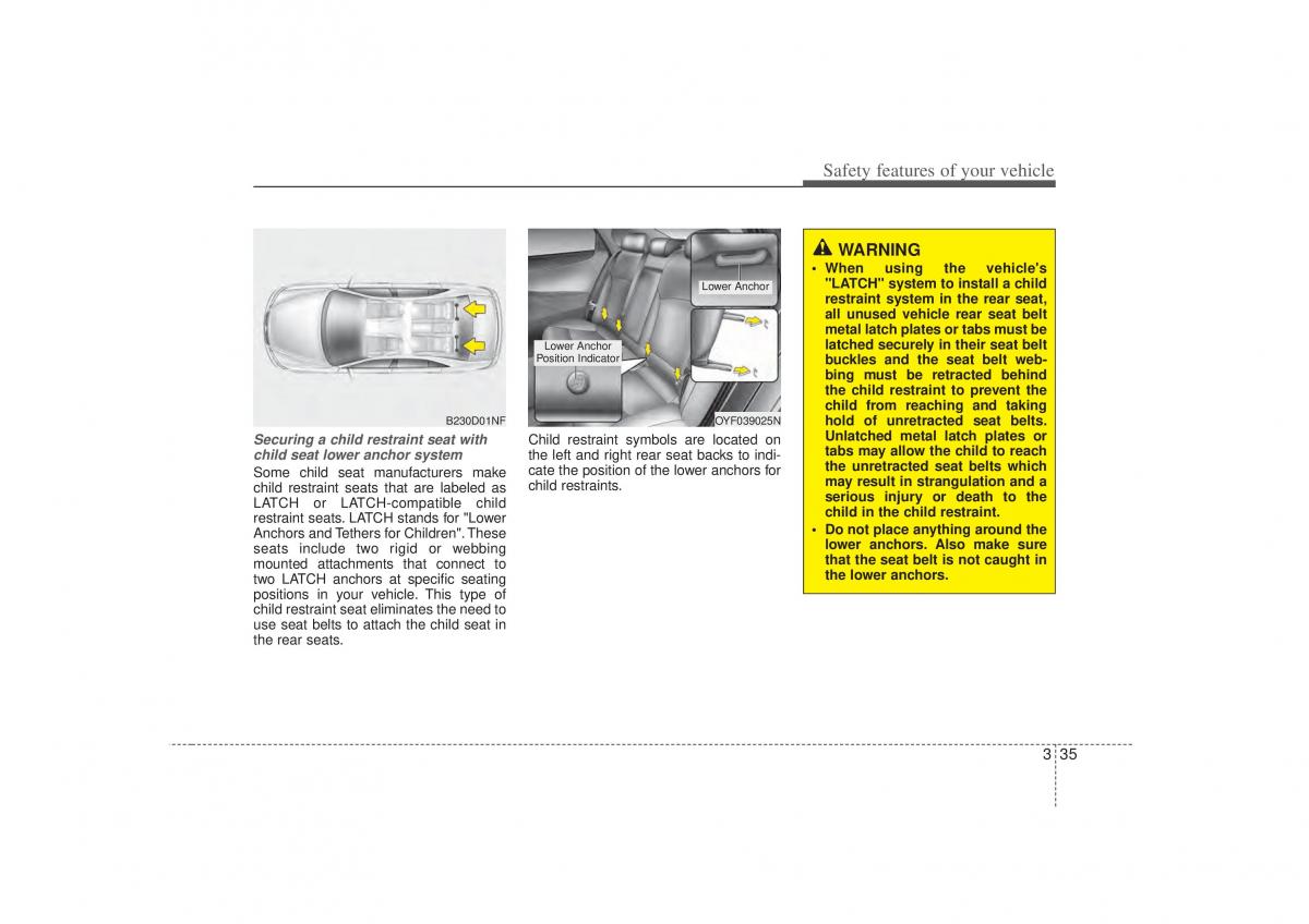 Hyundai Sonata VI 6 YF i45 owners manual / page 54